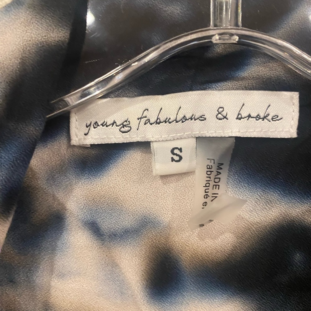 Young Fabulous & Broke Tie Dye Cardigan Size Small EUC - Picture 2 of 5